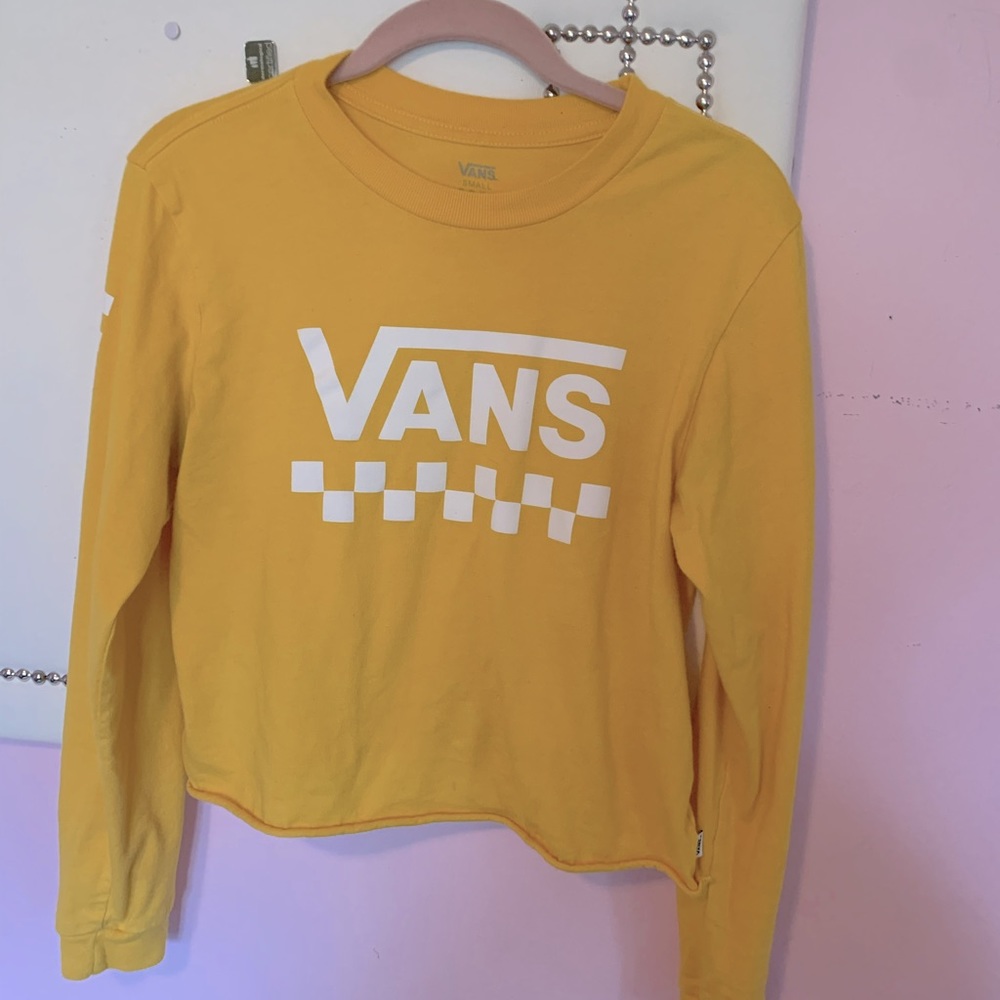 And crop top yellow women’s small